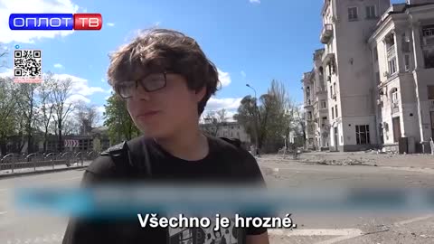 Obyvatel Mariupolu o tom, proč ukrajinští nacionalisté zničili město