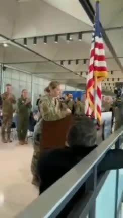 Elon Musk received at the USA Air Force Academy. They really love him. They know something we don't.