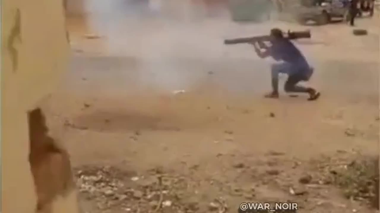 🔥 Conflict in Sudan | RSF Fighter Fires Recoilless Gun at Sudanese Military | RCF