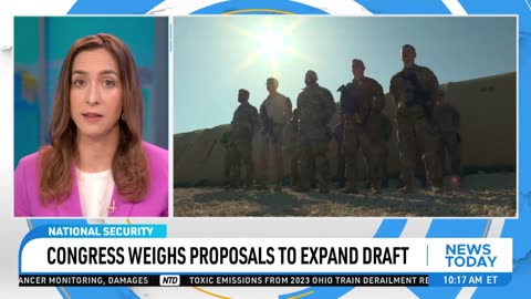 CONGRESS WEIGHS PROPOSALS TO EXPAND DRAFT