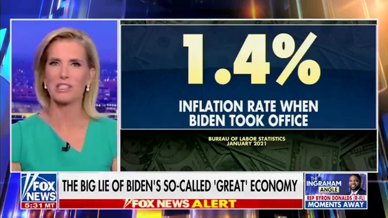USA: Laura Ingraham: “Forget Bidenomics, This Is Lyin’-omics”!