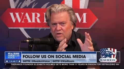 Grace Chong GETTR - Bannon: This is the way the con works