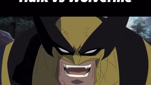 Wolverine 🔥🔥🔥🤙🏼 Epic Fight Hulk vs Wolverine 💪🏼 See less