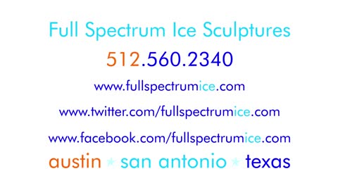 Full Spectrum Ice Sculptures_ Start to Finish