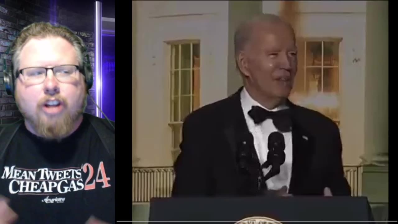 Joe Biden Tries Hard To Dunk On Tucker