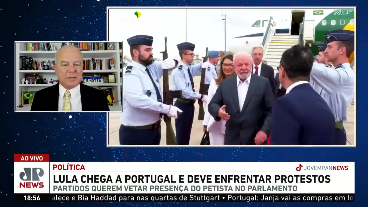 Lula (PT) deve enfrentar protestos em Portugal