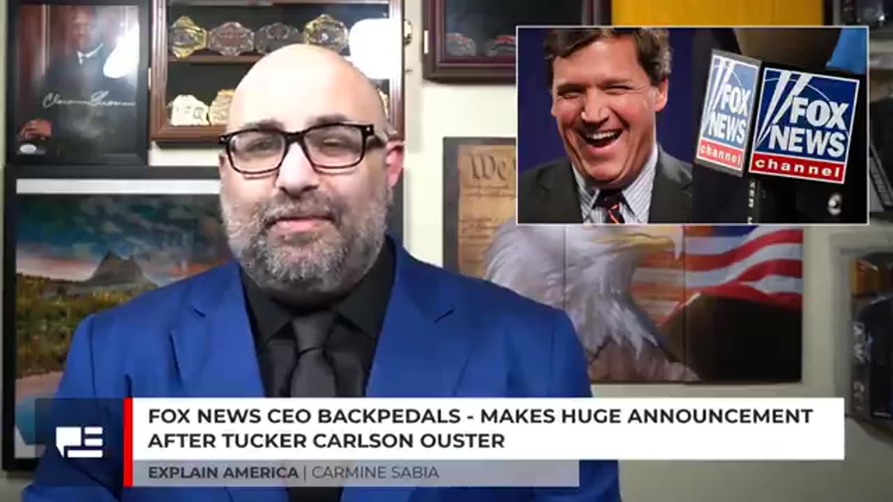 Fox News CEO Backpedals, Makes Huge Announcement After Tucker Carlson Ouster