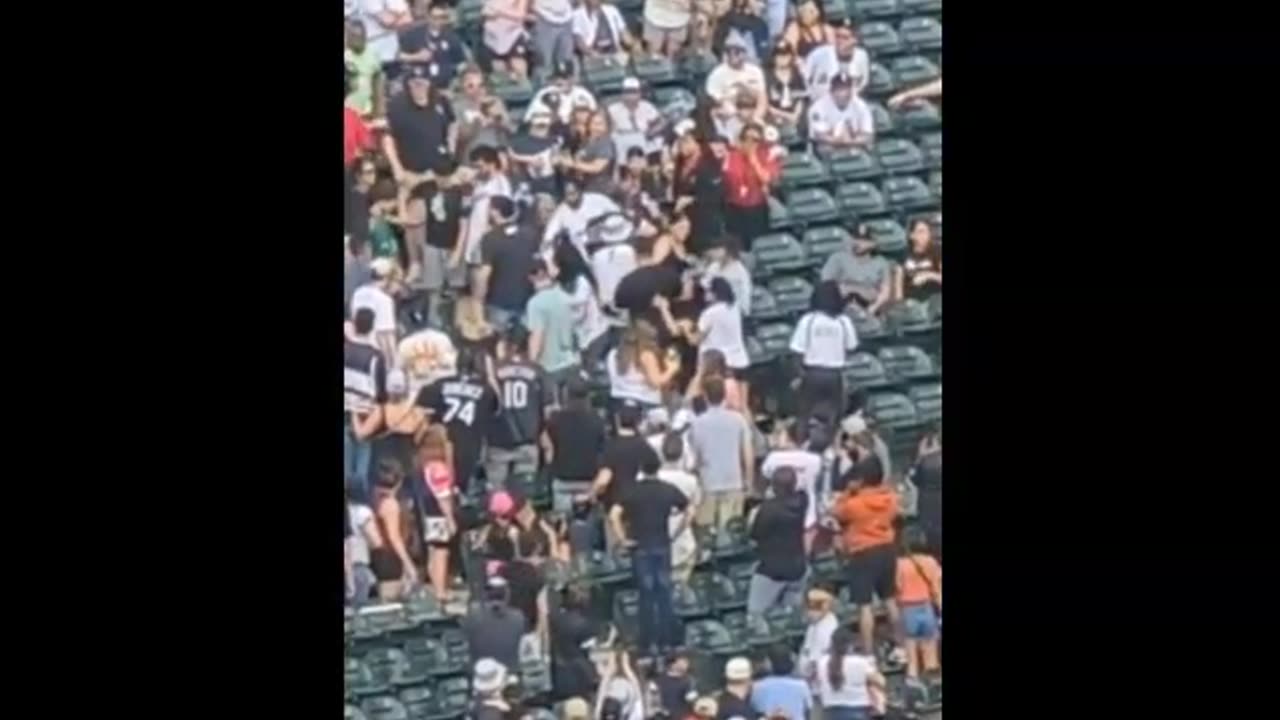 Massive Brawl At Saturday's Sox Game 2nd View