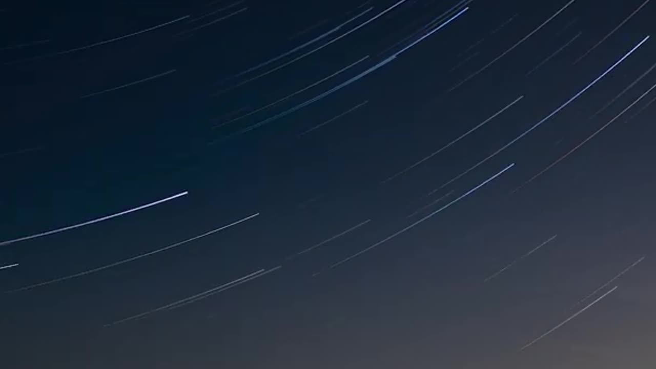 Night starry sky Spinning galaxy Amazing astronomy