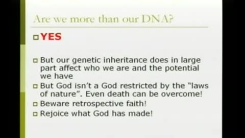 Are We More Then Our DNA