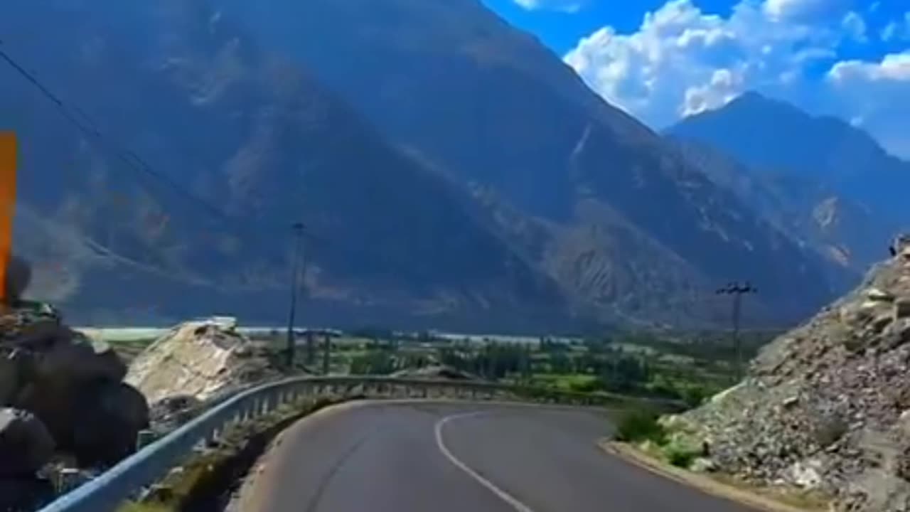 Traveling to a Beautiful Place in Gilgit