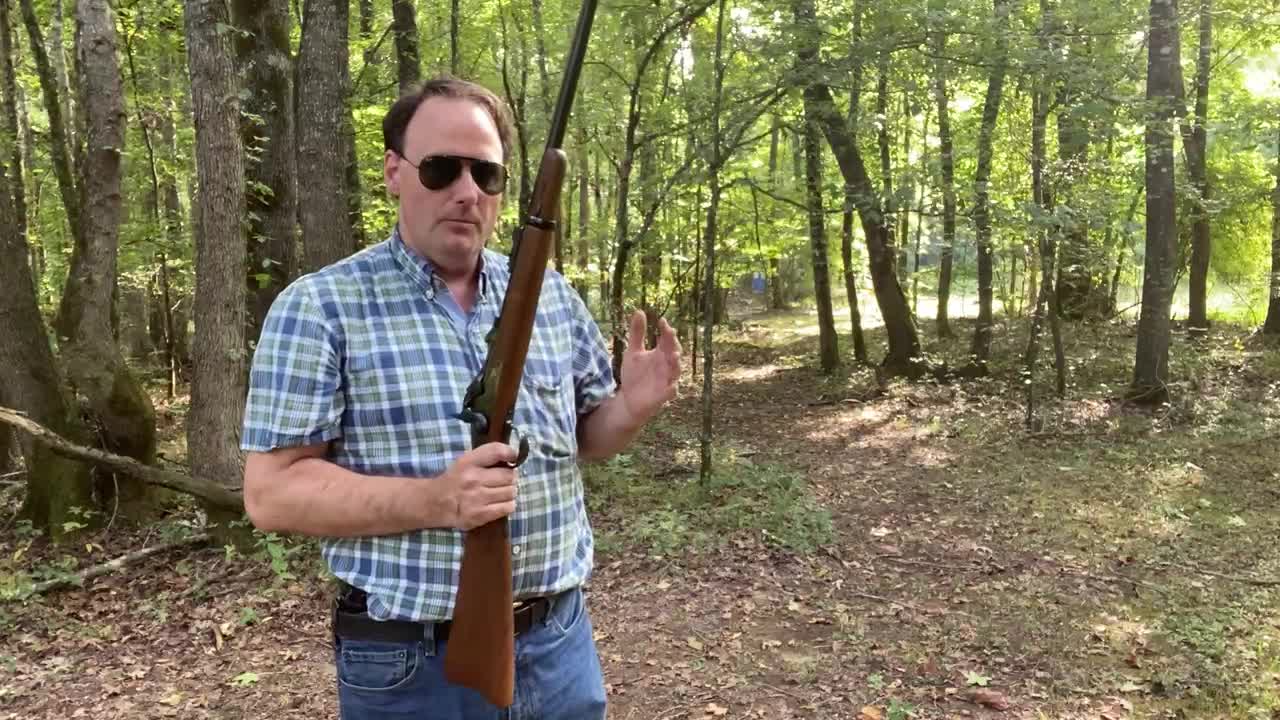 Trapdoor Carbine .45-70 Demonstration with Black Powder