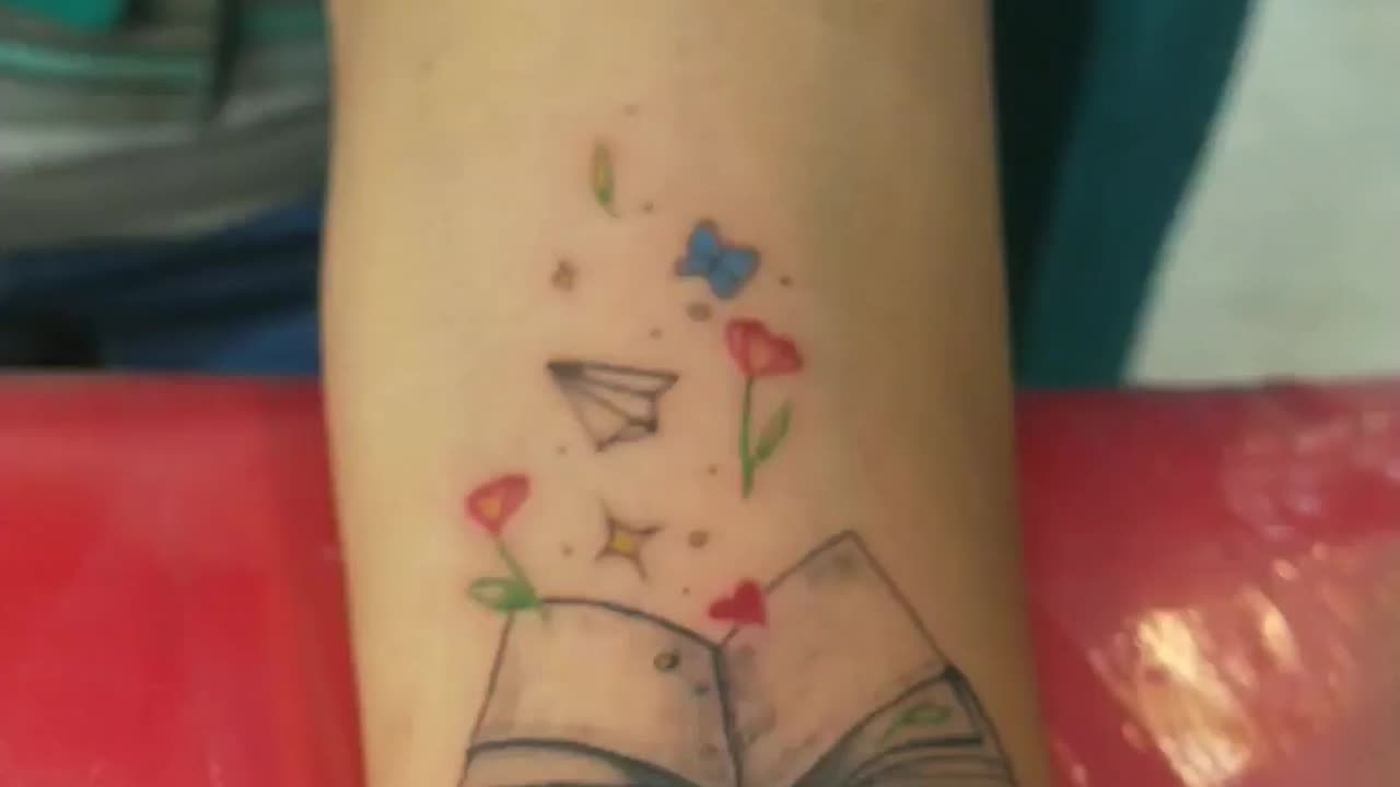 book tattoo