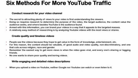 Youtube business course
