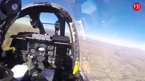 US sent a message to Iran with warplanes and guided bombs