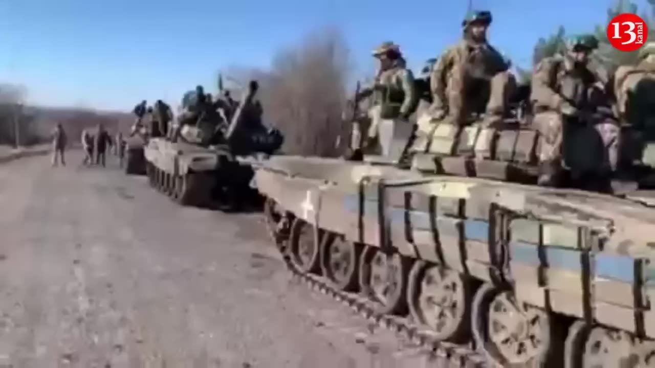 Ukraine's army hold tank drills in Kharkiv region amid fears of new Russian assault