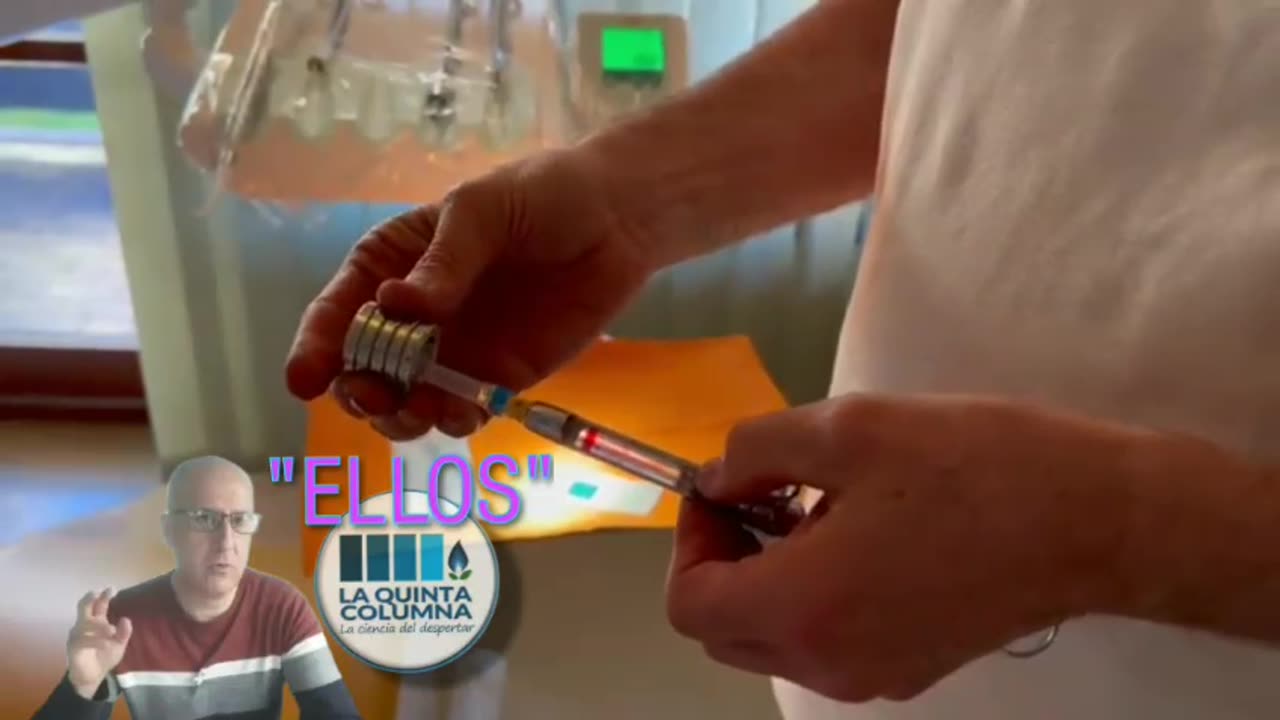 DENTISTA aplicando tecnica MAGNETICA para separar GRAFENO del anestesico