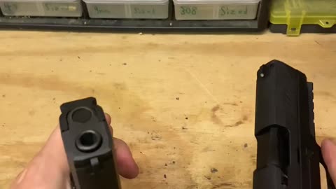 Sig P320c 9mm vs 45ACP For Self Defense