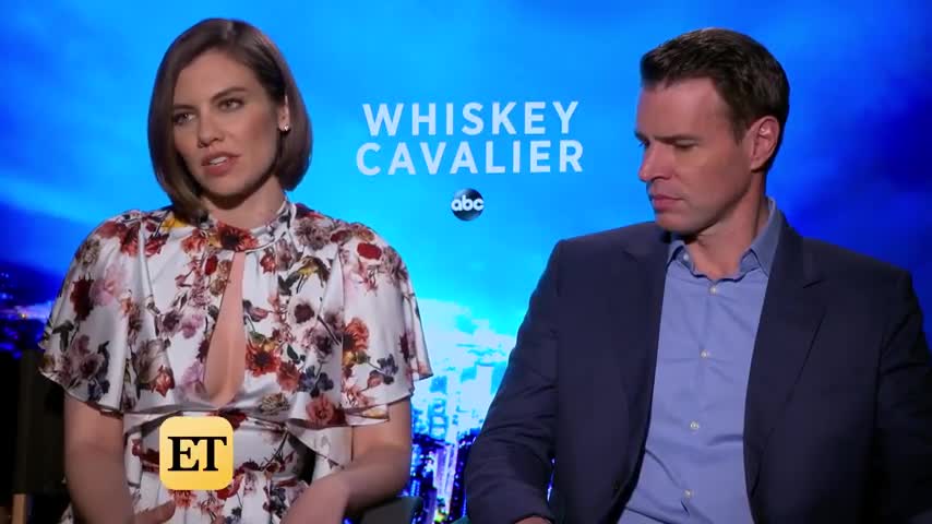 Scott Foley and Lauren Cohan Dish On Their Chemistry in Whiskey Cavalier (Exclusive)