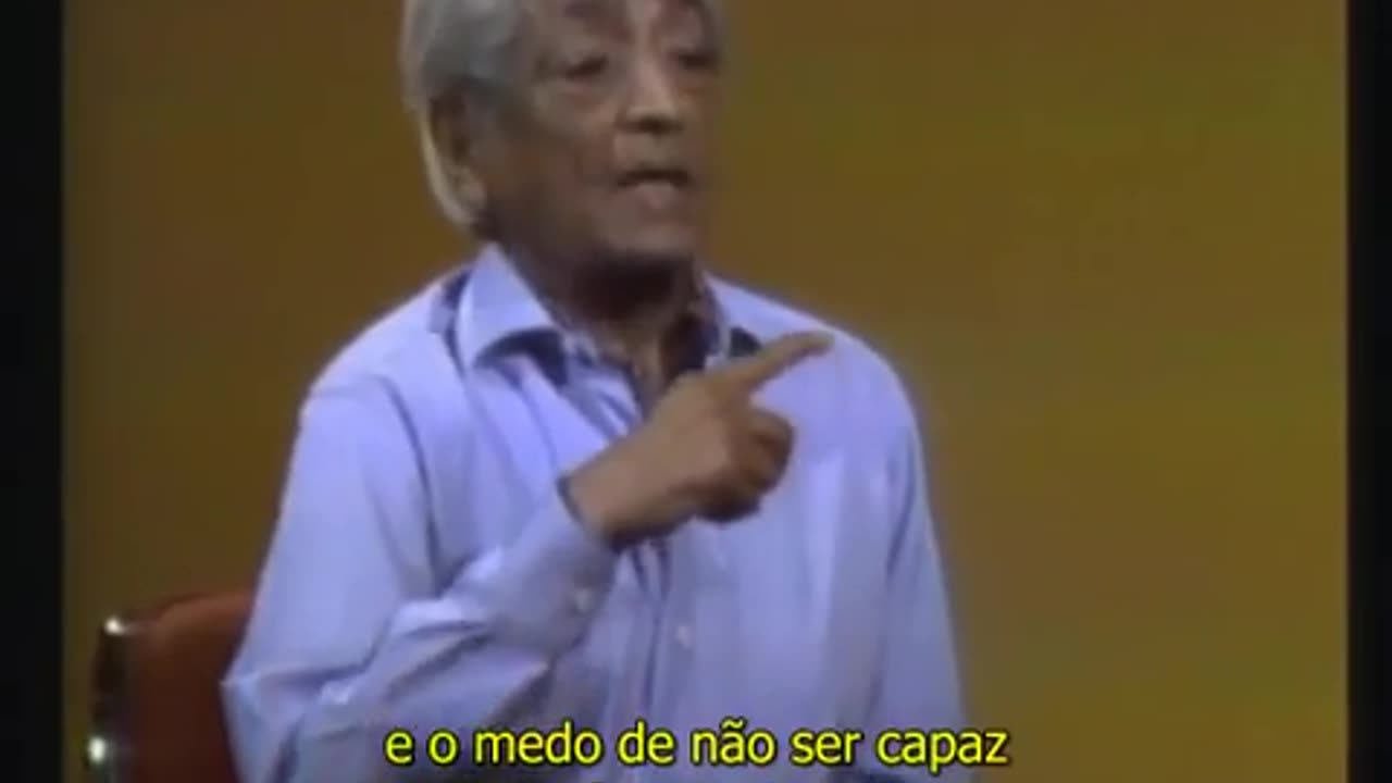 J.Krishnamurti - Dr.A.W.Anderson 1974- A natureza e total erradicação do medo - 6_(2/2)