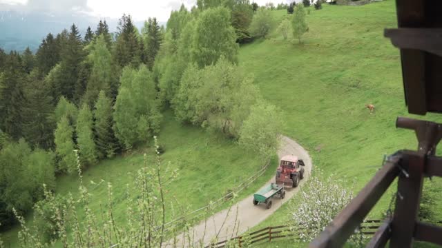 Mountain Party Christening Patrick - DRONE Aerial view