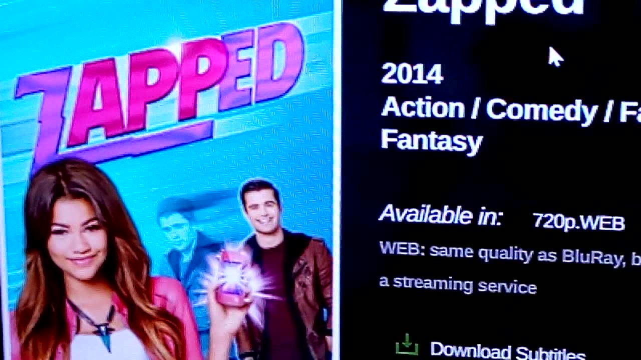 review, zapped, Zendaya, creepy,