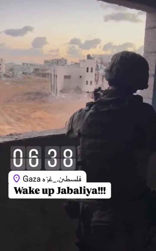 “ An Israeli soldier recorded a video of himself firing intensively at Palestinian homes”