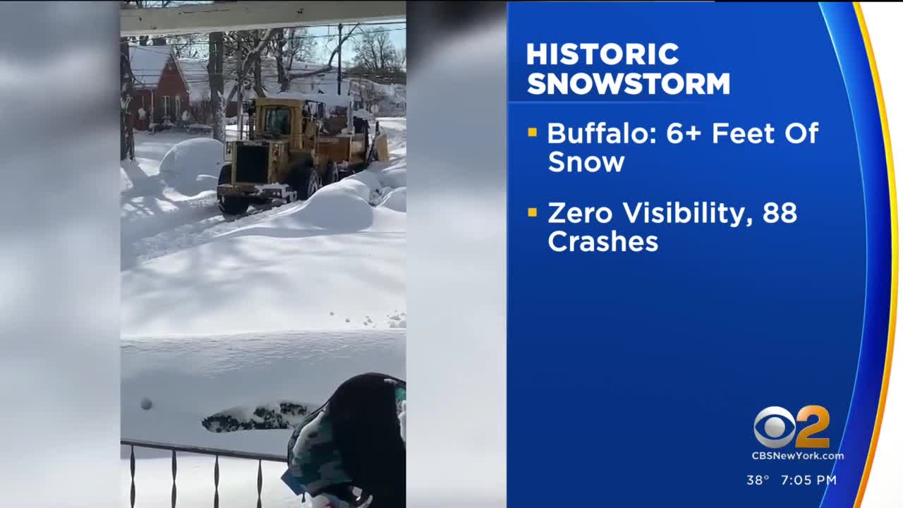 At least 3 dead in historic snow storm slamming western New York