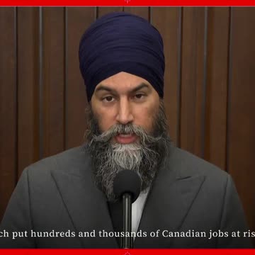 Jagmeet Singh is Calling for Justin Trudeau to Resign