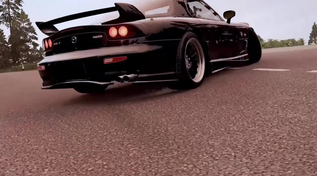 2000s japanese sports car cinematic