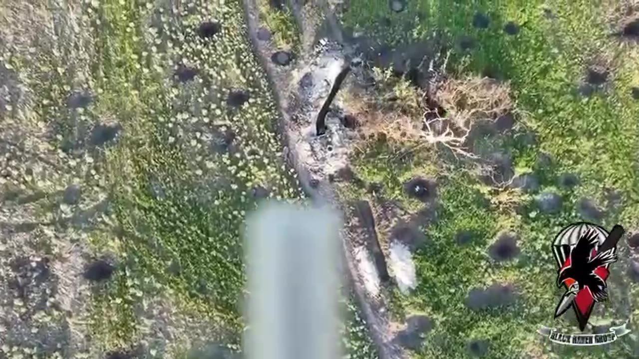 Disinfection of russian trenches.