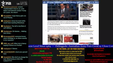 2021-11-24 09:12 EST - Straight Shootin': with Thumper