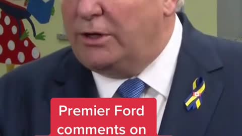 Premier Doug Ford comments on Ontario's 6th wave of COVID-19