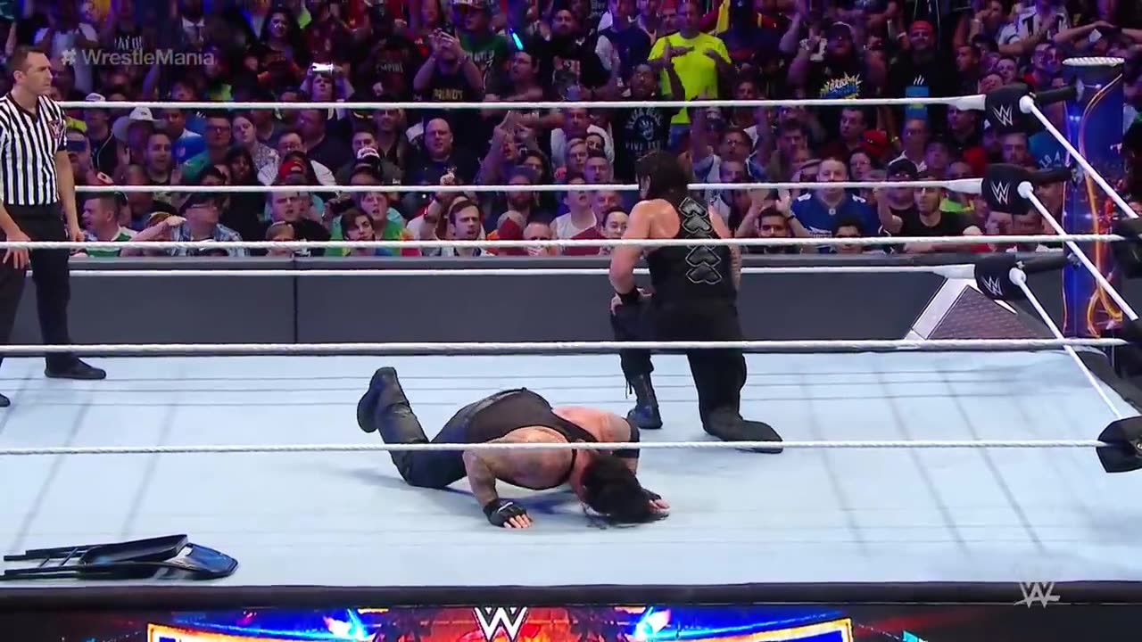 Roman Reigns vs The Undertaker FULL MATCH