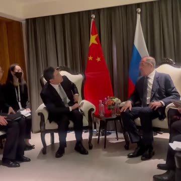 Foreign Ministers Of Russia And China Meet In India