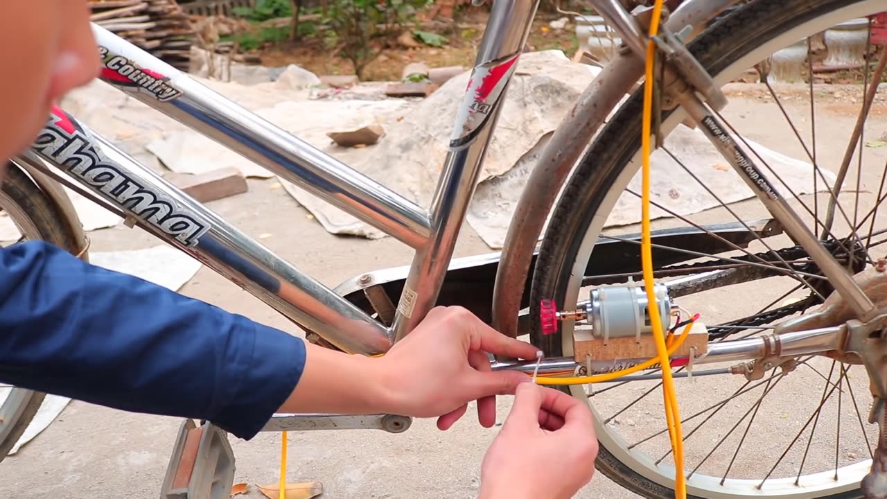 How to Make Electric Bike from Old Bike