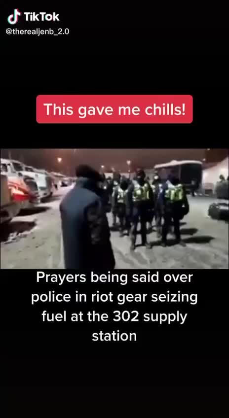 Pray over the Police in Ottawa