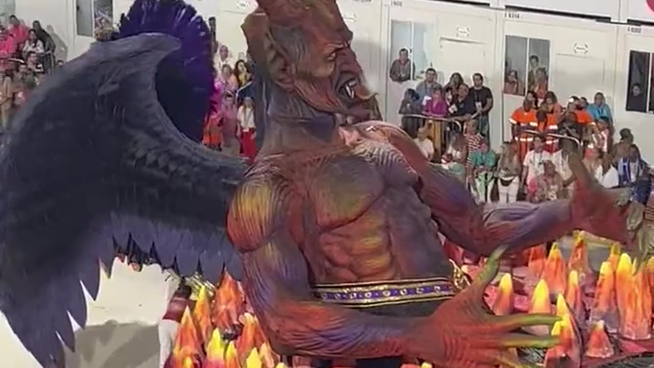 Carnaval in Brazil Satanic Ride 🤔💥🤔💥