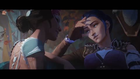 Arcane - Vi and Caitlyn being Gay in multiple languages