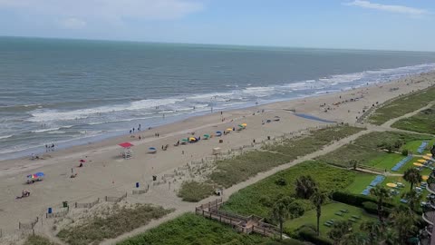 Myrtle-Beach SC view from Carolinian Resort by Aga Properties