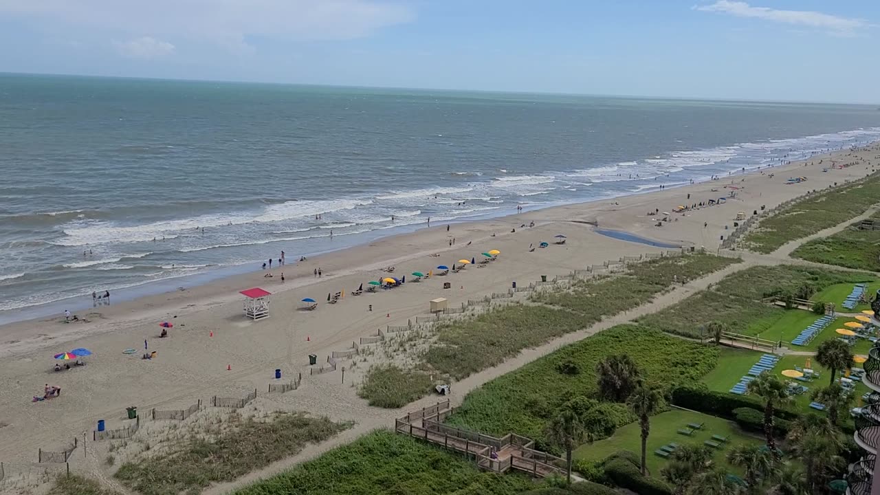 Myrtle-Beach SC view from Carolinian Resort by Aga Properties