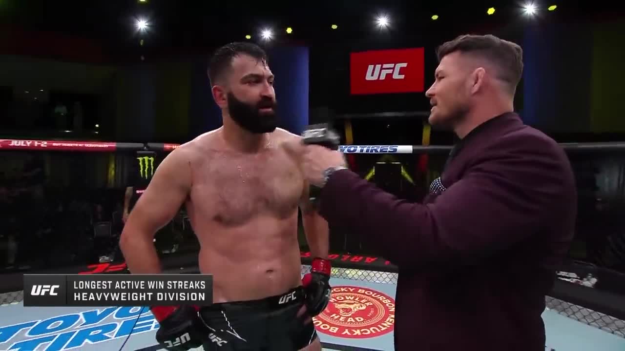 Andrei Arlovski Octagon Interview | UFC Vegas 53