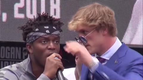 KSI" Reminds* Logan Paul of His Past in their Press