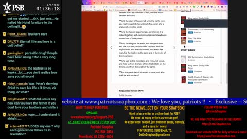 2022-02-02 23:00 EST - Crossing the Matrix: with Chris