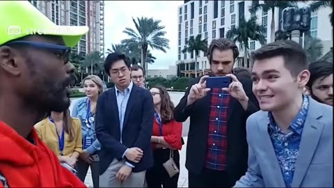 NICK FUENTES CONFRONTS BEN SHAPIRO IRL