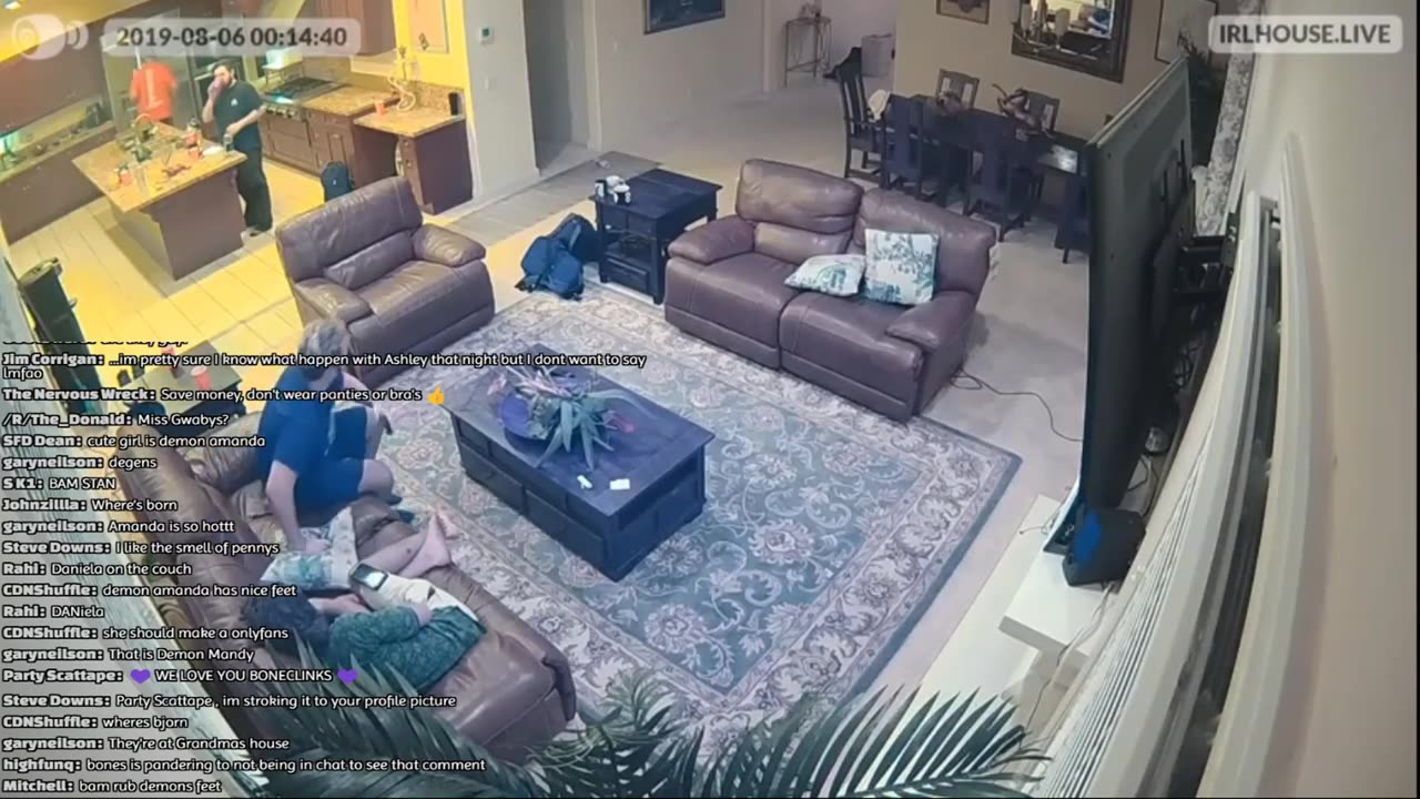 RV trip afterparty at the IRL house