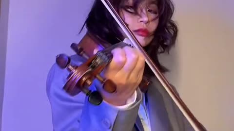 Violin playing