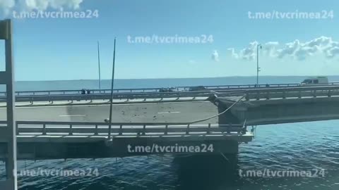 More Footage from the Kerch Bridge