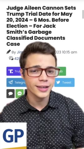 Witch-Hunt Update - Court Date Set 6 Months Before Election!