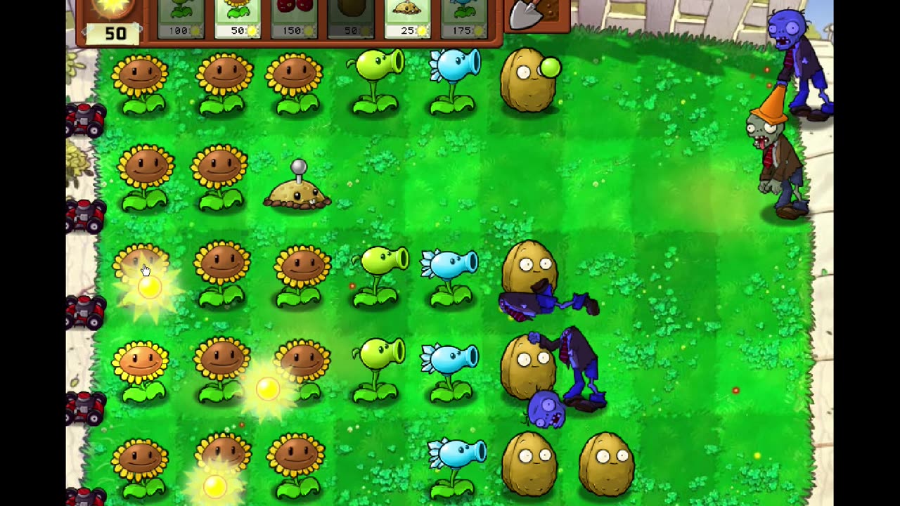 PC GAMING - PLANTS vs ZOMBIES GOTY - Adventure Mode: 1: 1-8.